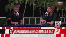 El Pollo hablando con Gallardo sobre volver a River