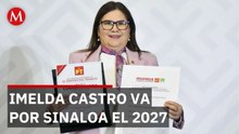 Castro toma protesta como candidata de Morena en Sinaloa con apoyo de Sheinbaum