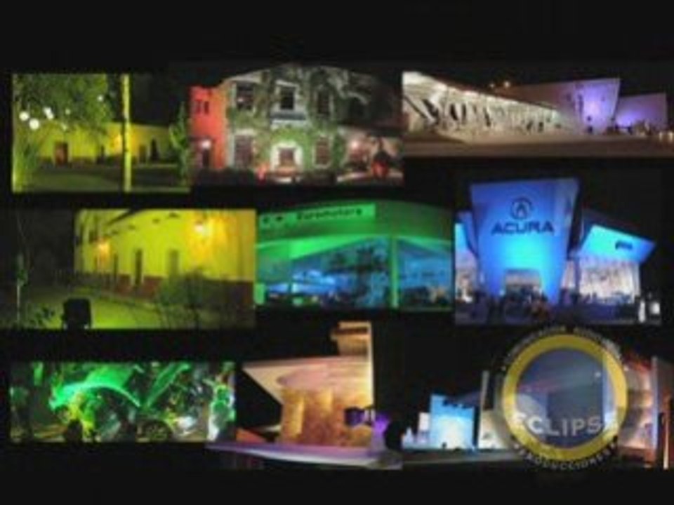 Iluminación Robotica y Arquitectónica Eclipse Producciones