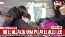 Crisis en Argentina: un bazar regaló toda su mercadería