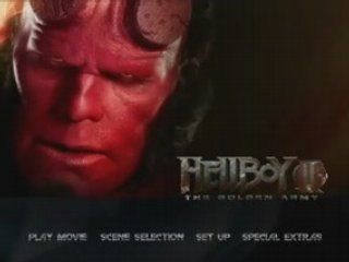 HellBoy II DVD menu