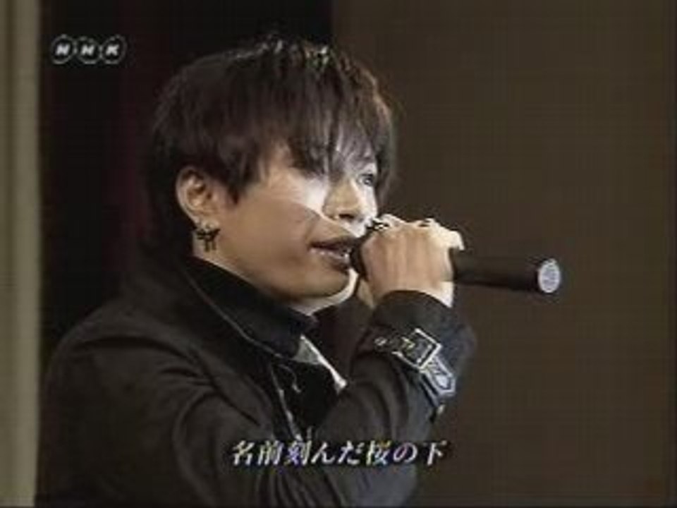 Gackt - NHK Haru Uta 2007.03.30 - No ni saku Hana no You ni