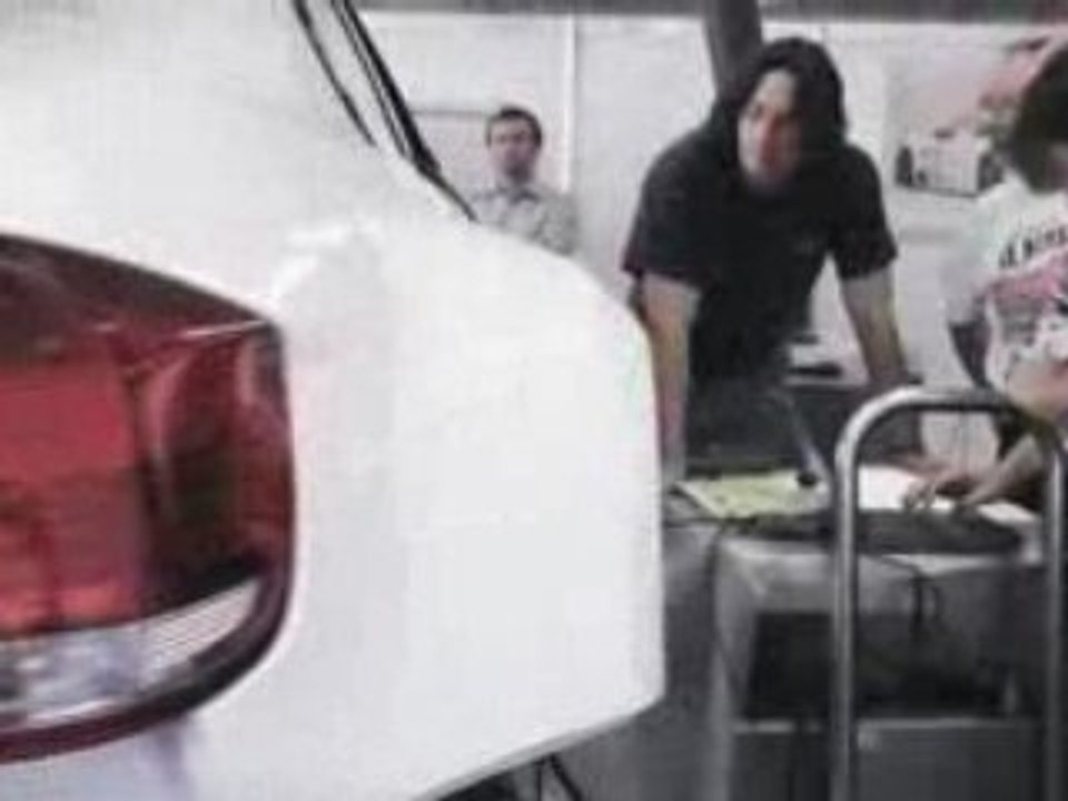 BMW M3 racing version - roll-out