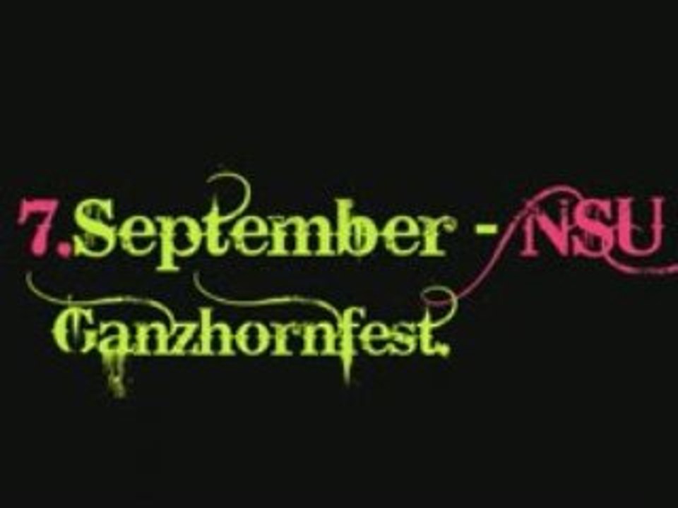 Coffeebreak - Ganzhornfest Neckarsulm