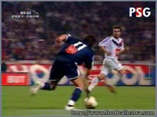 ronaldinho lob  (psg-bordeaux)