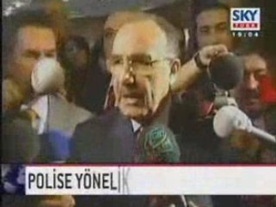 SKY TV. POLİS ÖLÇÜYÜ KAÇIRIYOR