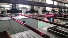 530mm 230v 1100w Shortwave Infrared Paint Curing Lamp Ruby Halogen Heat Tube