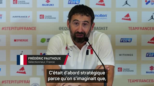 France - Fauthoux sur Gobert-Wemby : "Ce binôme peut faire très mal"