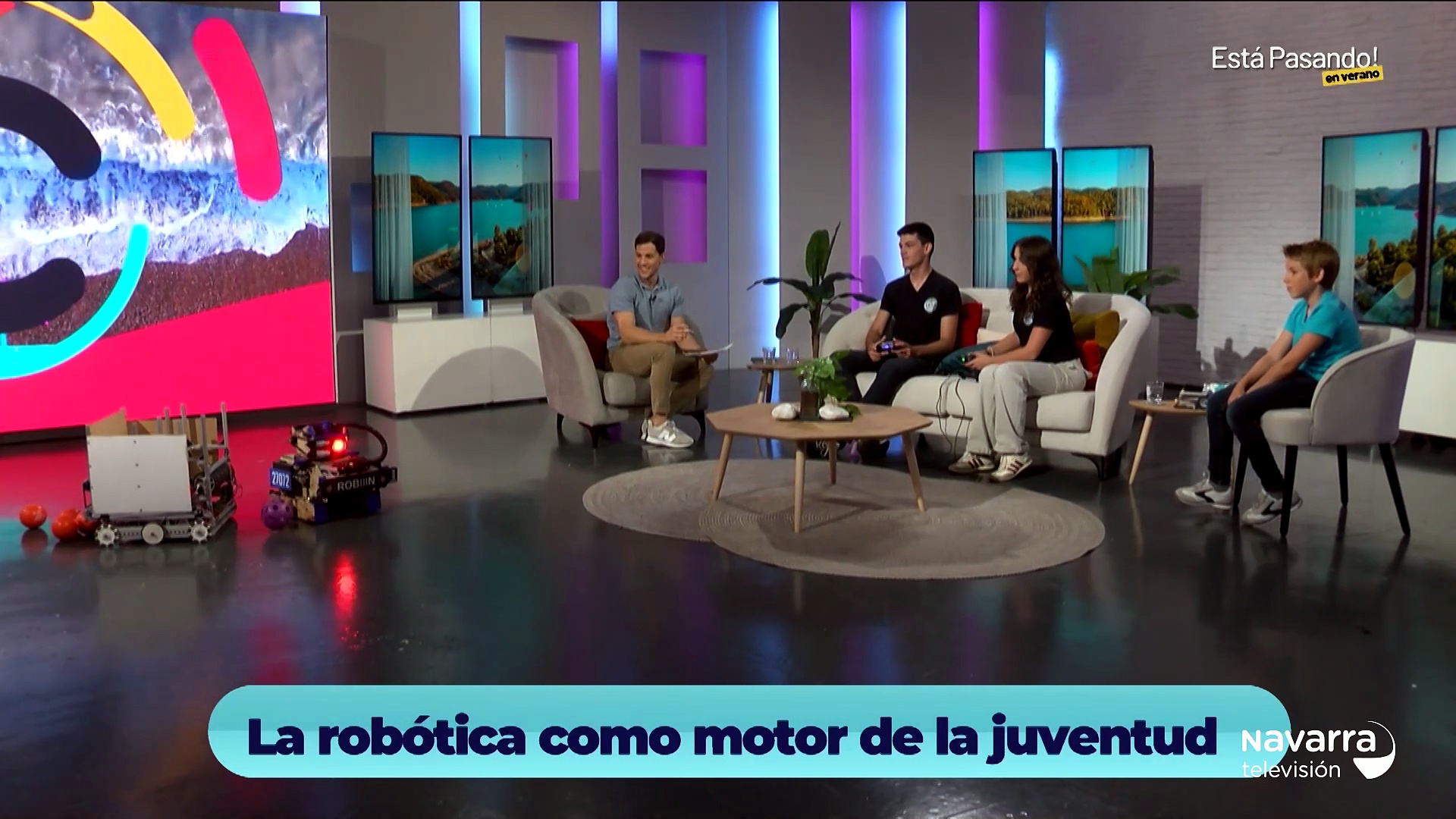 La robótica navarra llega al campeonato mundial en Corea