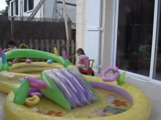 Chez Vanessa avec Blandine 19/07/08