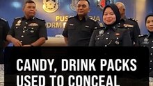 'Sweet' disguises, bitter consequences: Seven nabbed, drugs worth RM3mil seized in Penang ops