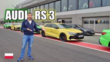 Audi RS 3 - brzmi, zasuwa, od biedy driftuje (PL) - test i jazda próbna na torze Silesia Ring