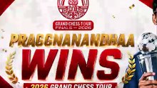 Praggnanandhaa Strikes Back! Beats Caruana in Rapid Play | Grand Chess Tour 2026 Finals  #praggnanandhaa #caruana #grandchesstour #chessnetx #chess