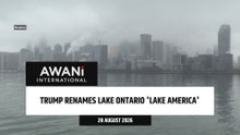 Trump renames Lake Ontario 'Lake America'