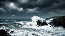 When the Ocean Storm Arrived 🌊😱Storm hits familyseeking shelter