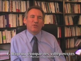 Bayrou sur le lobbying de l'UMP sur les parlementaires