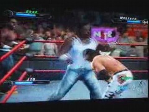 SvR2008 Monday Night Raw Match 02 Cryme Tyme vs MastersNitro
