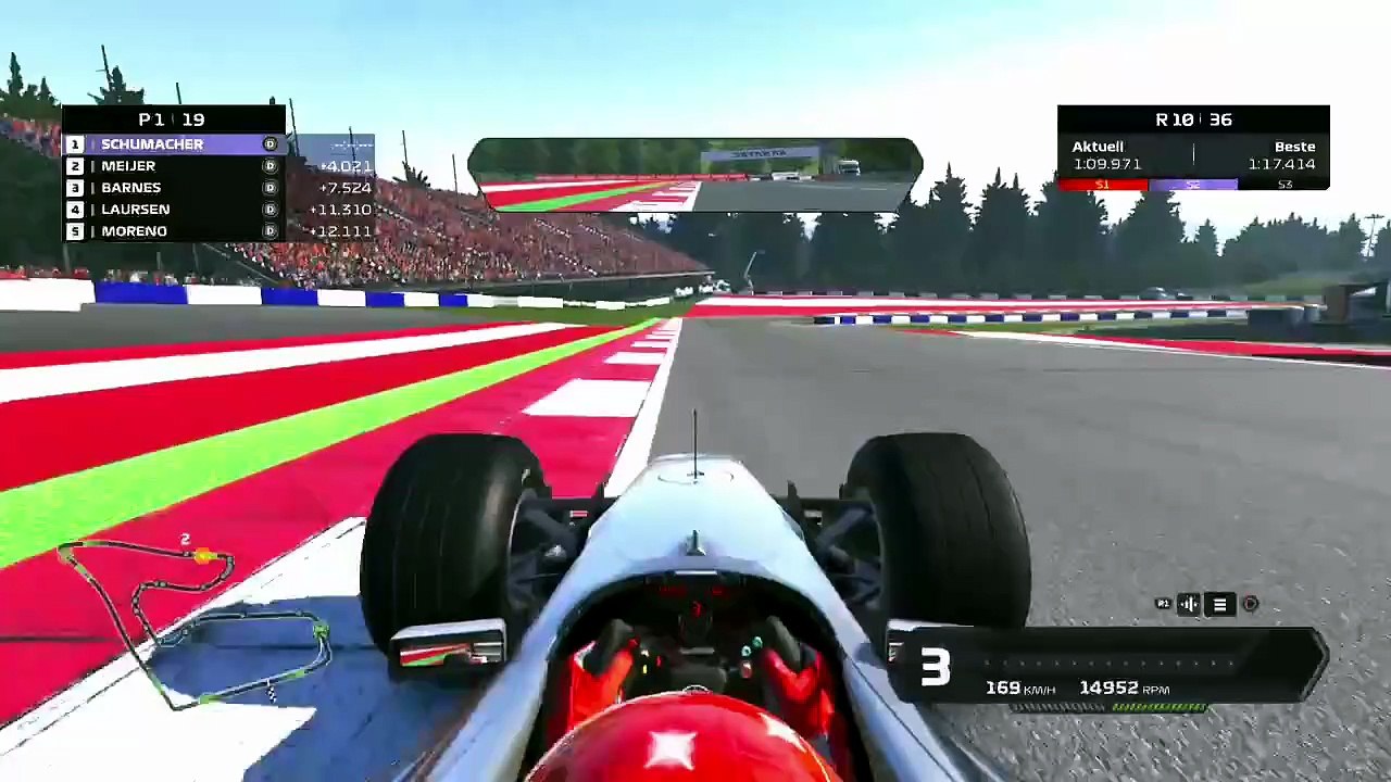 Lets play f1 1998 Österreich rennen nr 2