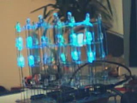 Le clone de l'hypnocube réalisé (Premiers essais)