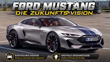 Ford Mustang neu gedacht: Luca Serafinis futuristische Designstudie
