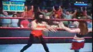Monday Night Raw Match 04 Mickie James vs Candice Michelle