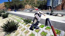 GTA 5 Melee Weapons vs NPC's Ragdolls Euphoria Physics Ragdolls