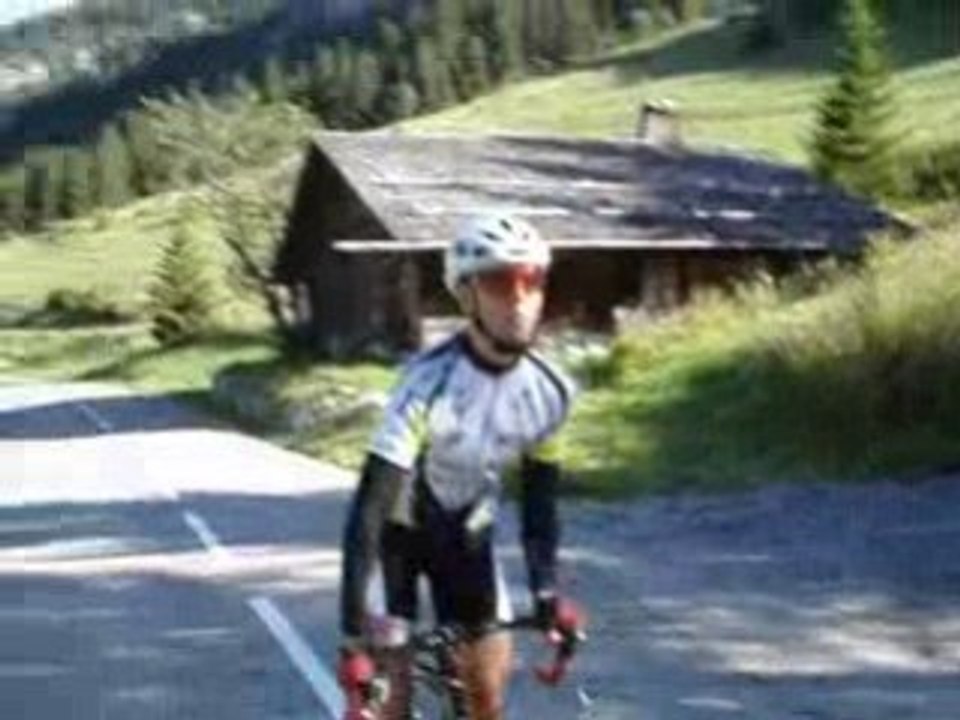 Christophe dans le Col des Aravis