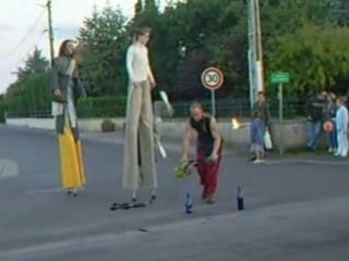 Les majorettes avec Majolilli