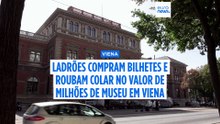 Áustria: ladrões compram bilhetes e roubam colar de milhões em museu de Viena