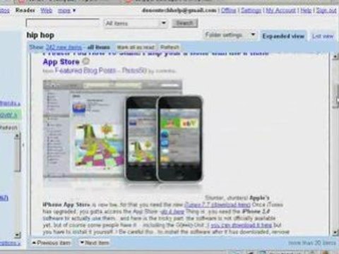 Learn to use Google's Rss Feed Reader