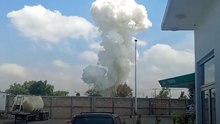 Reportan fuerte explosión de polvorín en el Estado de México
