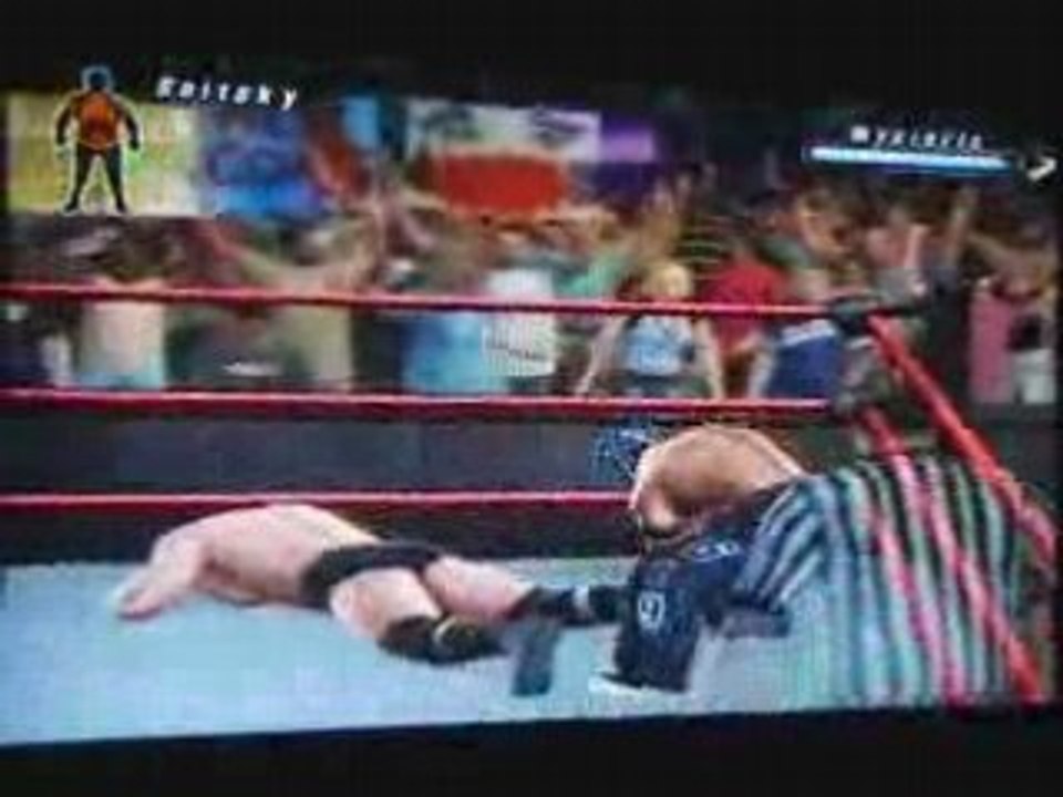 SvR2008 Monday Night Raw Match 06 Rey Mysterio vs Snistky