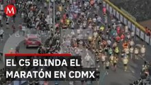 Maratón CdMx: ambulancias desplegadas tras 3 casos de infartos en corredores