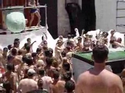 Mousse party Kemer juillet 2008