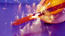 Why A Sparkler Burns Through An Egg
