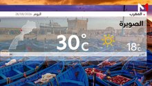 النشرة الجوية - 28/08/2026