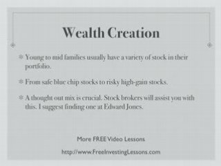 Wealth Investing: A How-To