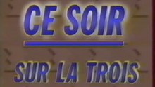 FR3 - 11 novembre 1986 - Les jeux de 20H - Bande-annonce soirée - Bandes-annonces
