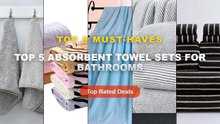 Cheap & Best Top 5 Absorbent Towel Sets For Bathrooms Unboxing & Review - Coral Fleece Bath Towel Set, LintFree, Super A...
