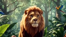 Title: 🦁 The Jungle Friends – A Story of Teamwork Moral: Together, we are stronger!