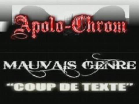 Apolo Chrom feat Mauvais Genre