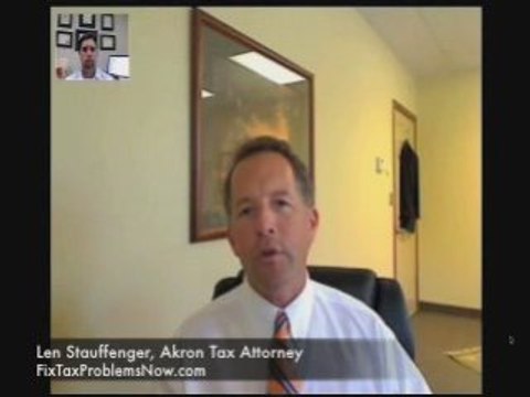 Akron Tax Attorney Len Stauffenger fixes Ohio IRS Problems