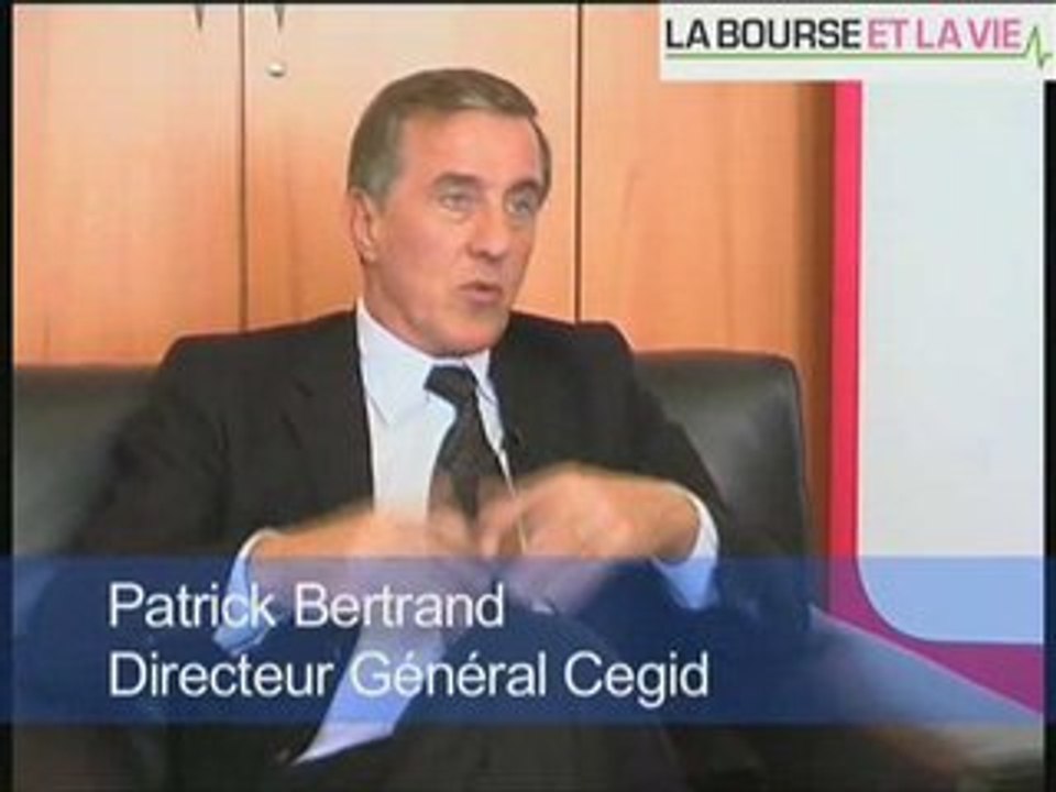 Patrick Bertrand Directeur général de Cegid