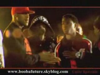 Booba sur le making of unite speciale-les haineux les jaloux