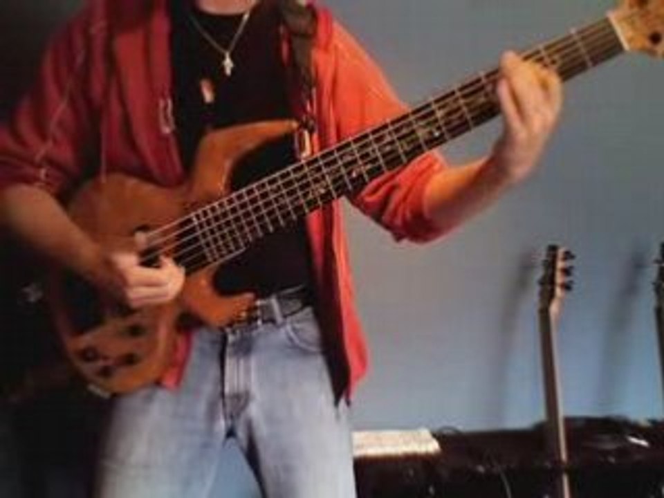 Finger Funk Song 'Bad Times' with Slap Bass Part