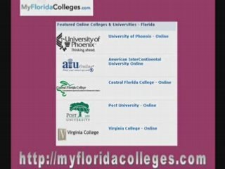 Florida Colleges and Universities