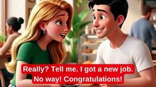I HAVE SOME GOOD NEWS! ☕🎉 Easy English Conversation