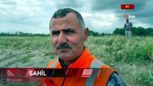 Samsun'da sahile vurmuş insansız deniz aracı bulundu