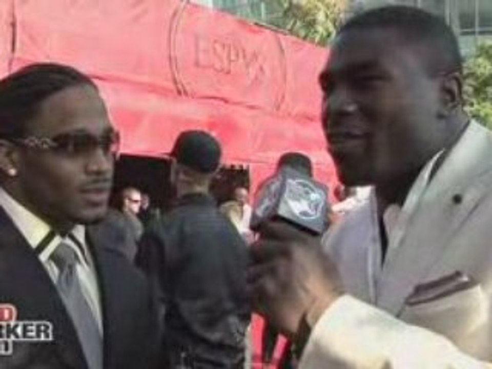 At the ESPYS with Bob Sanders and Ovie Mughelli