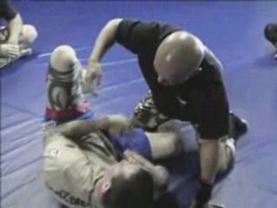 Situp On Leg Half Guard Sweep or Pass